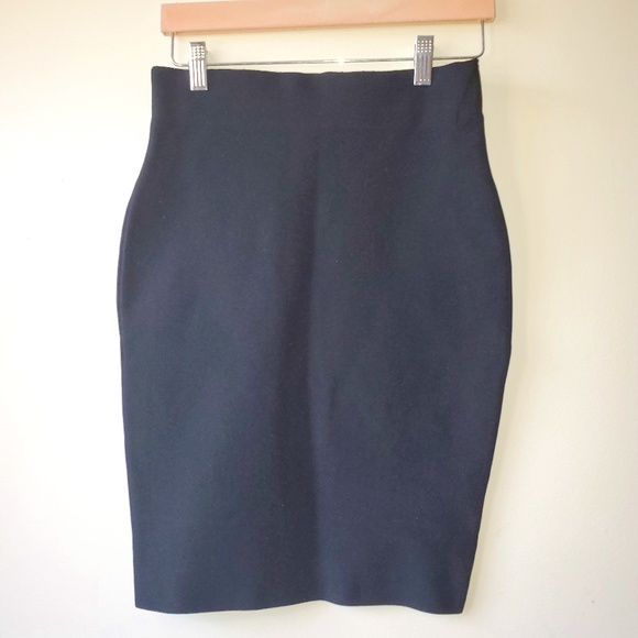 Black Bandage Mini Skirt, Size Lg, Nwot - Picture 1 of 3